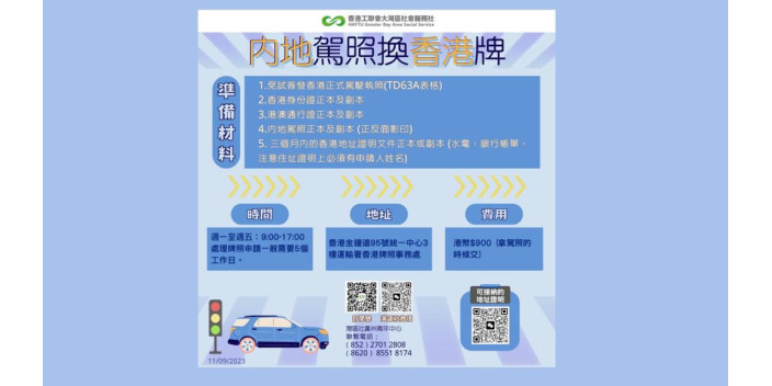 【懶人包】內地駕照換香港牌